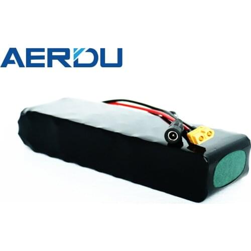 .AERDU 36V 10S2P 5Ah High power&capacity 42V 18650 lithium battery pack electric bicycle scooter with 15a BMS board Protection