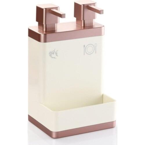 Azra Dual Süngerlikli Liquid Soap Dispenser Rose