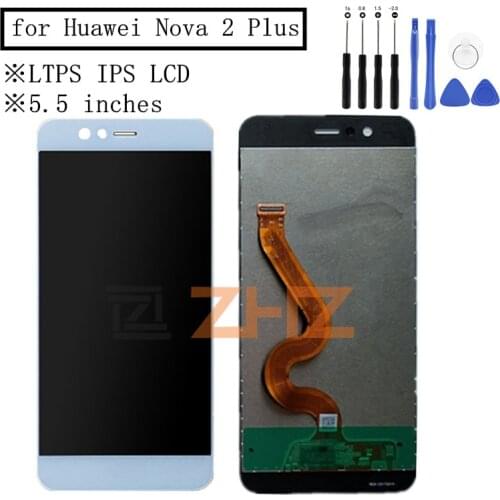 For Huawei Nova 2 Plus LCD Display Touch Screen Digitizer Assembly Replacement For Huawei Nova2 Plus LCD BAC-AL00 BAC-TL00 5.5"