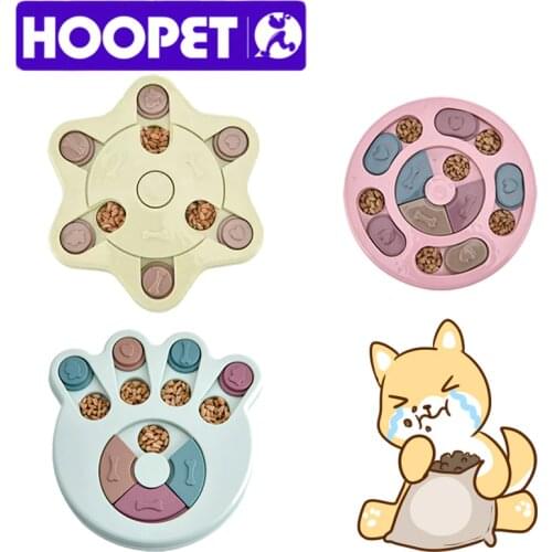 HOOPET Pet Dog Toys Interactive Feeding Pet Dog Training Feeder For Small Medium Dog Puppy Supplies