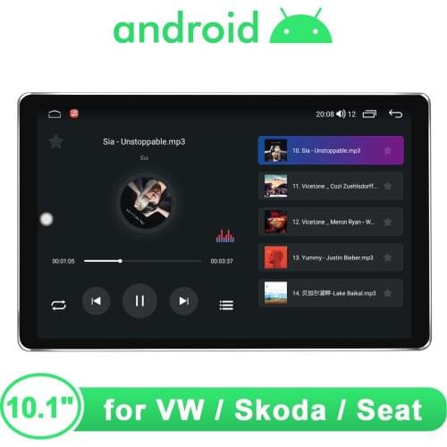 JOYING Android 10.0 Head Unit 10.1 inch GPS Naviagtion 1280*800 Fast Boot DSP Carplay Android Auto For Volkswagen/VW/Seat/Skoda
