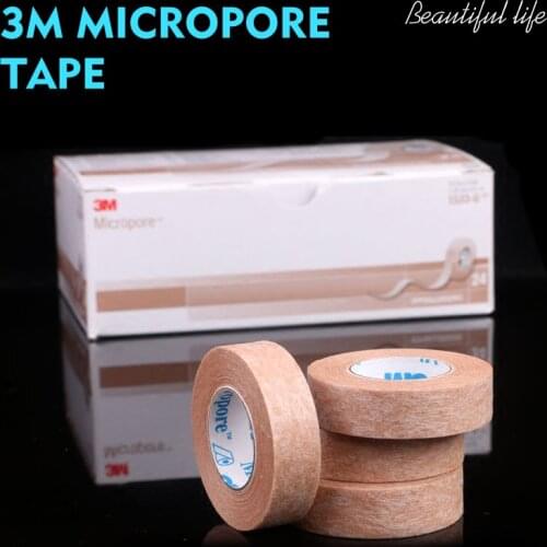 3M Micropore Tape lashes eyelid tape lash eyelash tape Extensions Tools Gentel On Skin apprication anti-allergy tape 1533