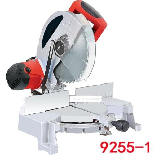HD9255-1 1850W 220V Aluminum Precise Sawing Machine Belt Type Multi-Purpose Wood Aluminum Profile Cutting Machine Power Tools