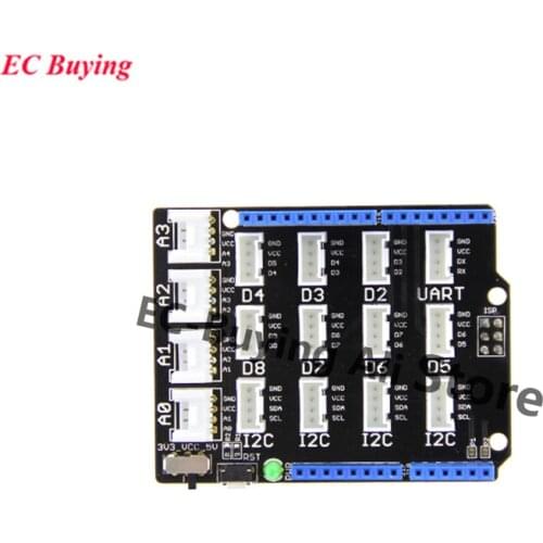 Base Shield V1.3 V2.0 V2.1 Grove Sensor Expansion Board for Arduino uno R3 IIC I2C UART Development Demo Board