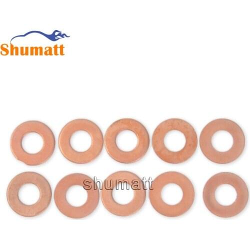 10 PCS Copper Washer Gasket Set Size 1.0*18.8*9 mm Thickness 1.0mm O-Ring Sealing Set