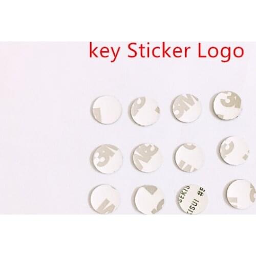Logo sticker Car Key Shell Sticker Logo For BMW DIY metal sticker car key logo Black Blue color
