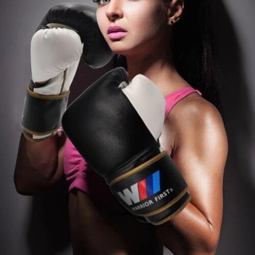 New Design 16OZ Professional Boxing Gloves saco de boxeo PU Muay Thai Guantes De Boxeo Training Gloves