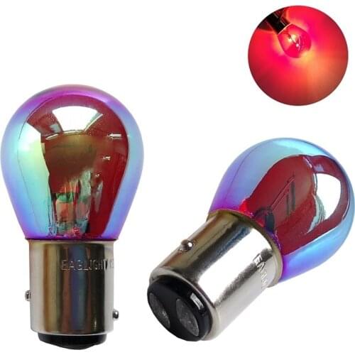 2X 1157 P21/5W BAY15D PY21W BA15S P21W amber red yellow auto brake lights fog lamp car daytime running light stop bulbs 12V