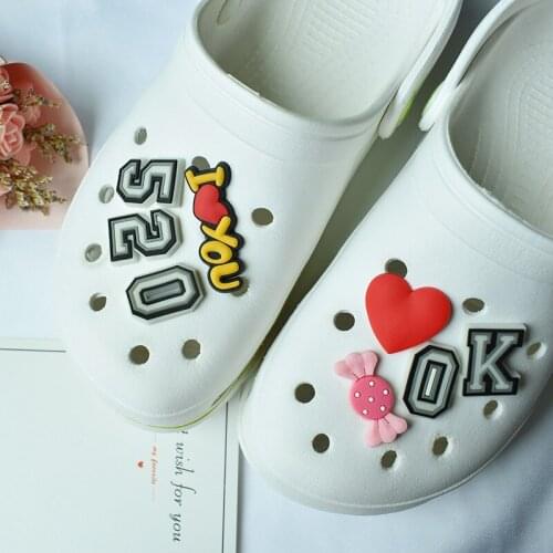Different Alphabets Numbers Shoe Charms for Croc Shoe Decoration Jibz For Croc Gifts for Boy and Girl