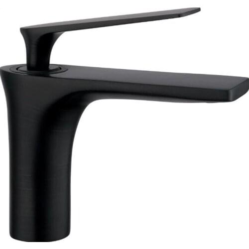 Vidric Golden black chrome Antique copper basin faucet hot and cold water mixer taps bathroom single handle basin faucets