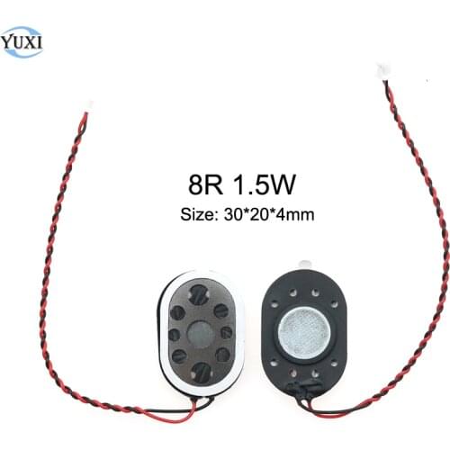 YuXi 1 Piece GPS Speaker 8R 1.5W 20*30mm 2030 Thickness: 4mm Loudspeaker Buzzer Ringer 8 ohm 1.5 watts