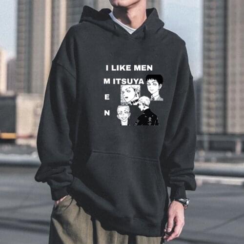 Harajuku Anime Tokyo Revengers Takashi Mitsuya Hooded Sweatshirt Women Japan Manga Graphic Winter Casual Oversize Itself Hoodies