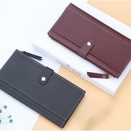 Womens Wallet 2020 multi-color Long PU Wallet For Women