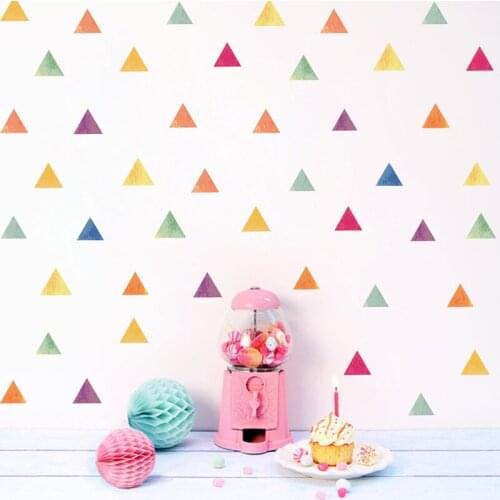 1 set Cute Colored Clouds Wall Stickers Ins Nordic Style Wall Decals Girl Room Wall Decoration Living Room Bedroom Murals
