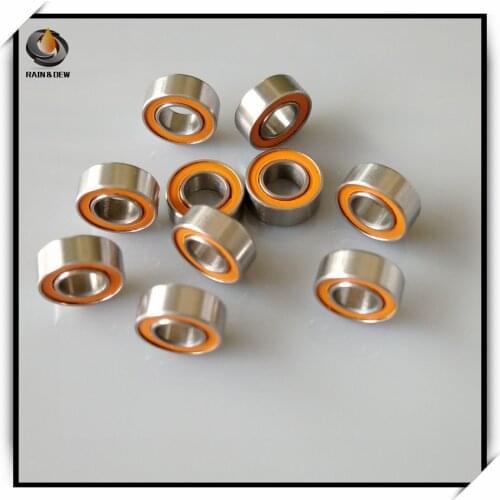 10Pcs SMR84 2RS CB 4x8x3 mm Stainless steel hybrid ceramic bearing ABEC7 for RC car replacement hybrid ceramic bearing