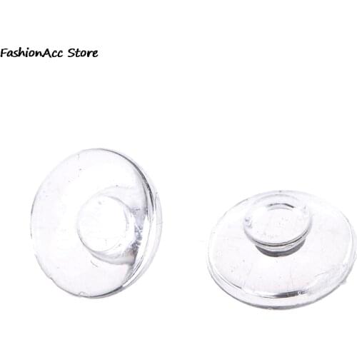 10 Pairs Glasses Nose Pads Clear Anti-Slip Silicone Eyeglass Sunglass Nose Pad
