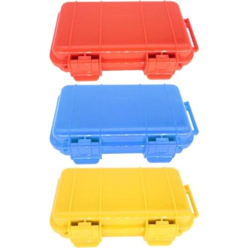 19cm Outdoor Waterproof Shockproof Plastic Sealed Tool Box Compact Storage Case Container Holder for EDC Tool Phone