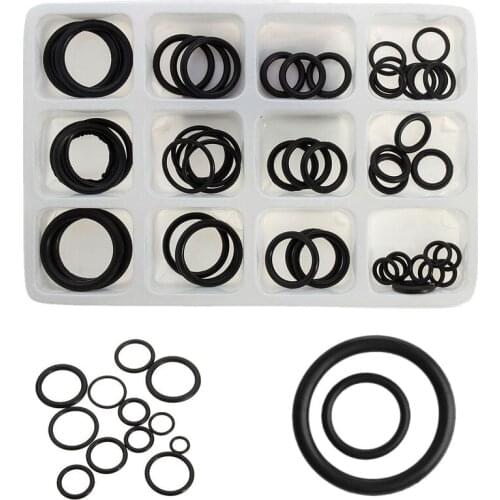 50Pcs/set Rubber O-Ring Assorted Sizes Kit For Plumbing Tap Seal Sink Seal Thread Wholesale dropshipping