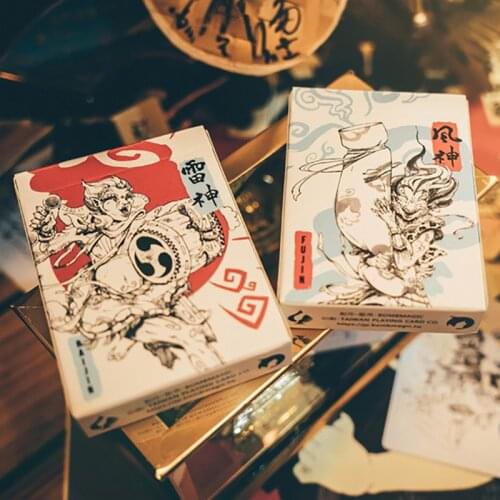 Fujin Raij Playing Cards 88*63mm Paper Magic Category Poker Cards for Professional Magician