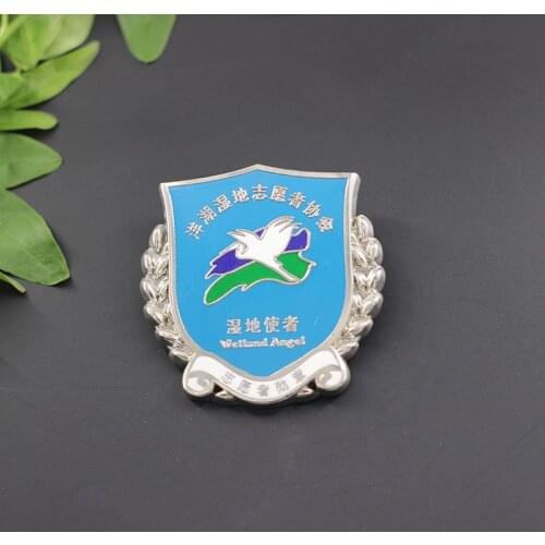 Factory Outlet Custom Sports Badge Hot Sale Engraving Commemorative Badge
