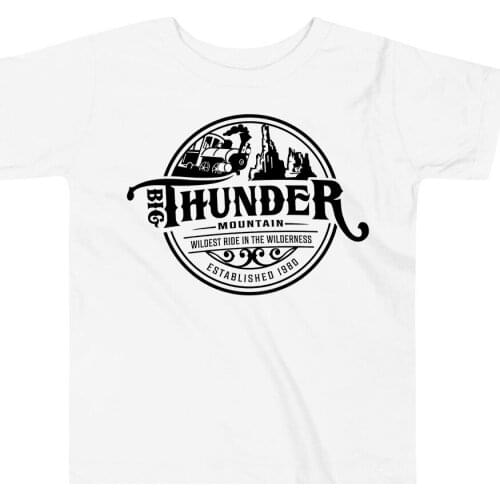 Big Thunder Mountain T Shirt Magic Kingdom Shirt Kids Clothes 100%Cotton Child Summer Short Sleeve Tshirts Gilrs Boys Casual Top