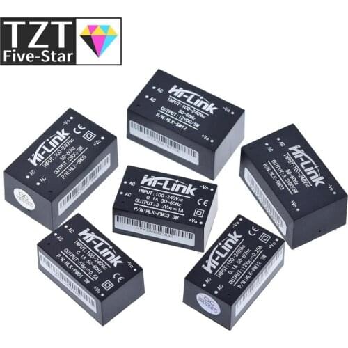 HLK-PM01 HLK-PM03 HLK-PM12 AC-DC 220V to 5V/3.3V/12V mini power supply module,intelligent household switch power supply module