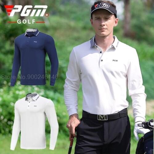 Golf Tennis Baseball Mens Long Sleeve Shirt Autumn Winter Men Turn-Down Collar Sportswear Competition Ball Training Shirts