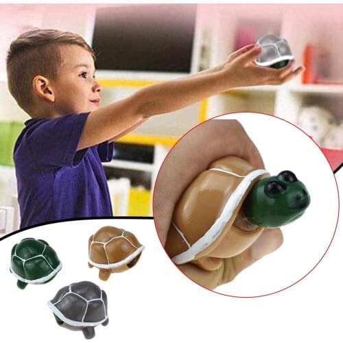 Novelty And Funny Decompression Venting Telescopic Head Turtle Spoof Toy Stress Relief Cube Stress Relief Fidget Roller Toys