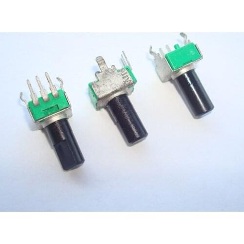 Original new 100% MB5K potentiometer frequency converter motor speed control knob tuning and dimming B502 3pin (SWITCH)