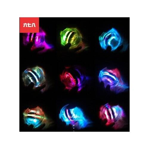 Wrist ball self-starting luminous lanterns super gyro training fitness centrifugal force decompression grip ball