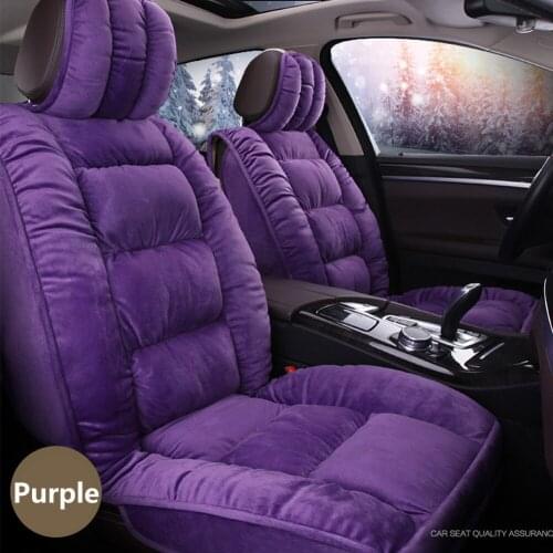 SOGLOTY Plush Universal Car Seat Covers for Opel all models Astra g h Antara Vectra b c zafira a b auto accessories styling