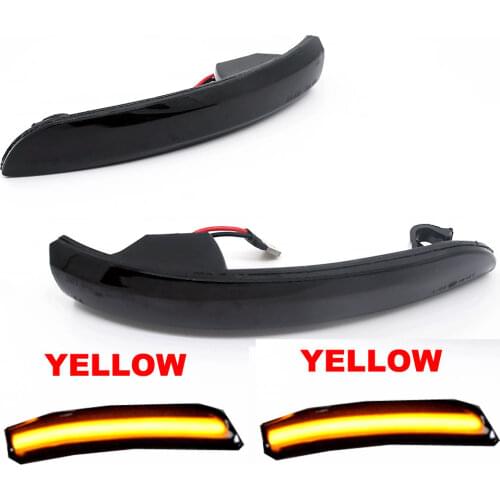 LED Dynamic Turn Signal Light Flowing Water Blinker Flashing Light For Ford Kuga Escape EcoSport 2013 2014 2015 2016 2017 2018