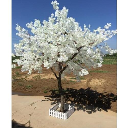White big Simulation cherry tree wishing Tree Fake cherry tree