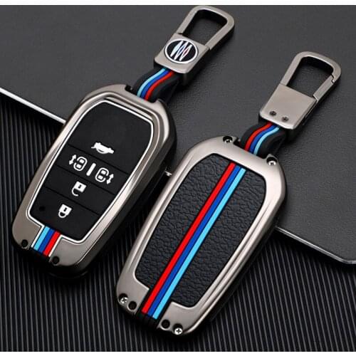 Galvanized alloy Car Key Wallet Key Case Cover Shell For Lexus LM LM300H Keychain Holder Car Accessories Interior Housing