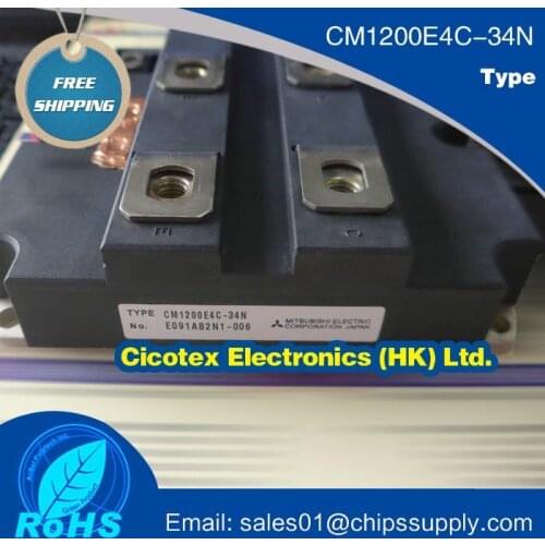CM1200E4C-34N 1200E4C MODULE IGBT HIGH POWER SWITCHING USE INSULATED TYPE 1200A 1700V