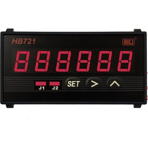 HB721 intelligent double - setting six - digit counter raster meter meter plus or minus count identification phase
