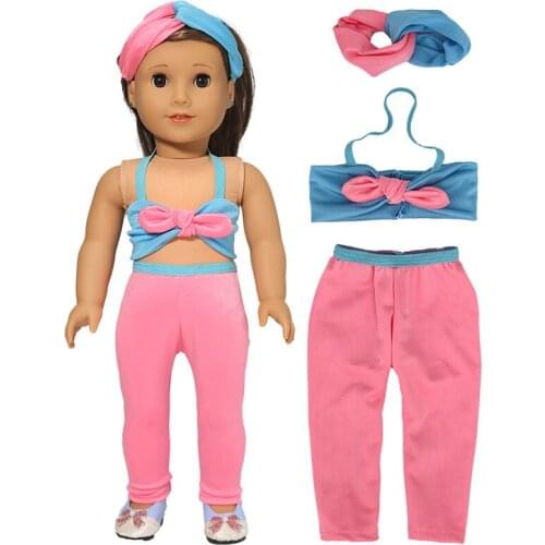 Bikini Suit Fit for American Girl Doll Clothes 18-inch Doll , Christmas Girl Gift(only sell clothes)