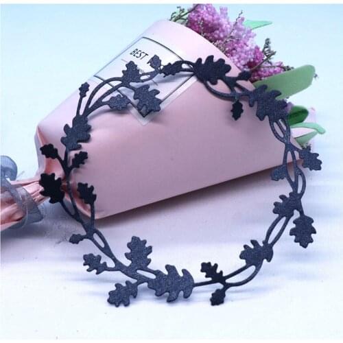Garland Metal Cutting Dies for Scrapbooking Album Paper Cards Decorative Crafts Embossing Making Template Stencil Dies DIY
