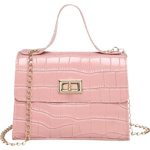 Fashion Alligator Pattern Women Shoulder Bags Summer PU Leather Street Solid Zipper Messenger Handbags Lady Crossbody Hand Bag