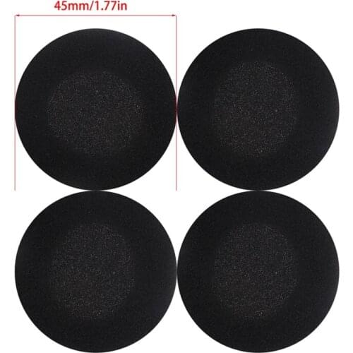 New 2 Pairs Replacement Soft Sponge Ear Pads Covers For Headphone Headset 45MM/60MM