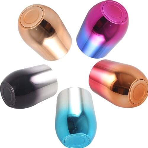 Wine Tumbler Double-layer Vacuum Eggshell Thermos Cup Double Wall Vacuum Insulated For Keeping Any Cold And Hot Drinks cold cups