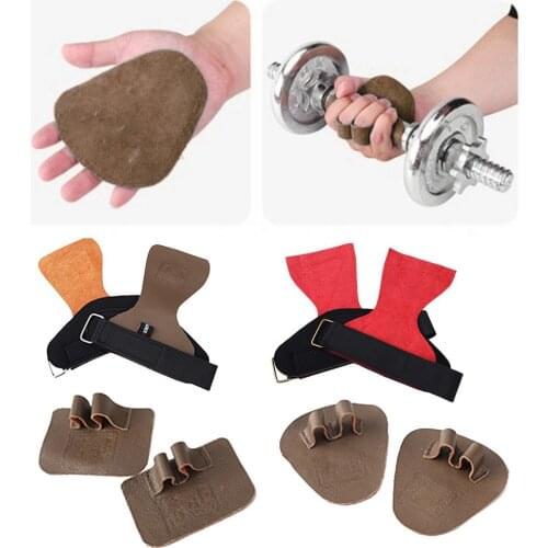 Weight Lifting Hand Grips Training Pads Pull Up Workout Non-slip Pads Dumbbell Grips Pads Hand Palm Protector For Fitness