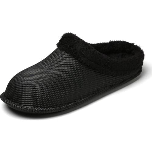 Winter Women Sandals 2020 Women Hot Shoes Slippers Solid plush Warm Flip Flop Plush Garden Sandals Clogs Outside Footwear Cheap