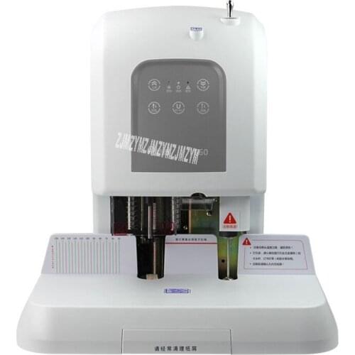 1PC S60 Laser positioning book binding machine,financial credentials, document,archives binding machine,Electric drill
