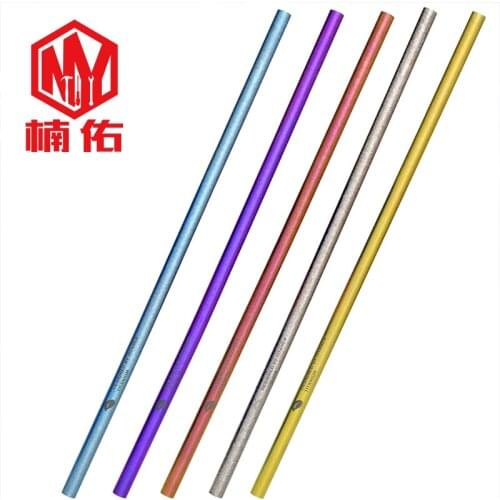 1PC Outdoor Camping Drinking Family Holiday Gift Straw Pure Titanium Straw Health Straw Accessories Stainless Steel Brush