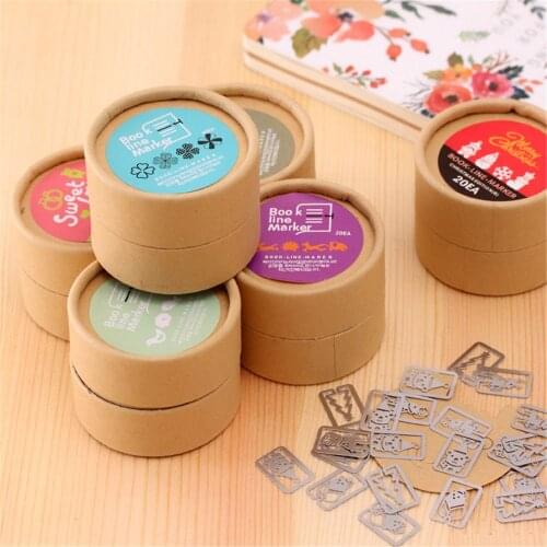 20pcs Metal Bookmarks Clips Kawaii Stationery Hollow Out Photos Tickets Holder Office Documents File Binder Clips Letter Clamp