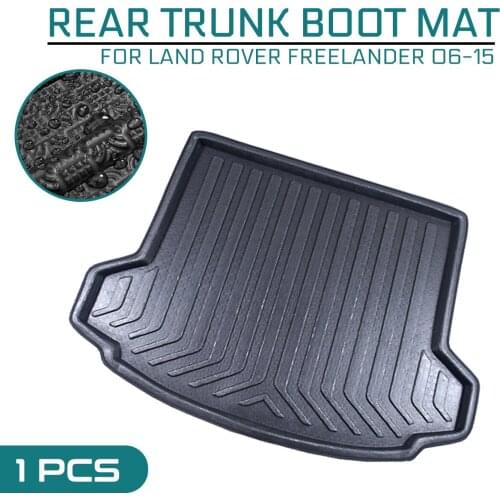 Car Floor Mat Carpet Rear Trunk Anti-mud Cover For Land Rover Freelander 2 2006 2007 2008-2015