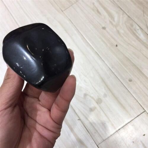 Drop shipping Natural obsidian Crystal stone meditation reiki healing polish obsidian crystal gemstone irregular shape gemstone