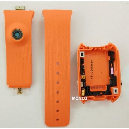Sm v700 Housing For Samsung Galaxy Gear V700 SM-V700 Back Cover Door Rear Silicone Strap Band With Camera Hole