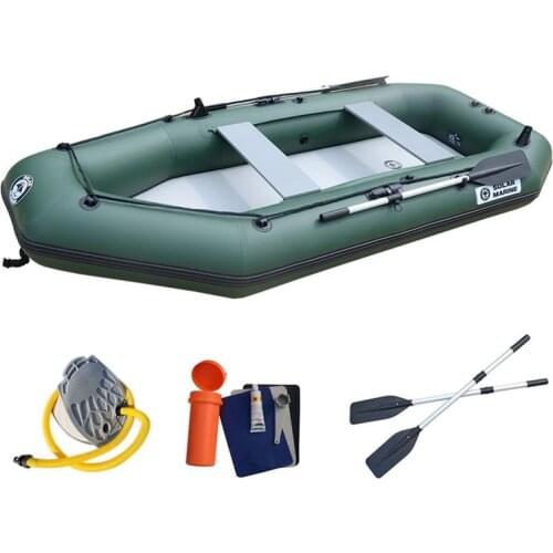 3-5 Person 2.7M Inflatable Boat Rowing Kayak With Free Accessories Suit For Adults And Kids Outdoor Water Entertainment On Sale